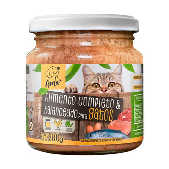 Ama - Menú Pollo 400 gr - Gatos - Bienestar Animal | By Flores de Paz