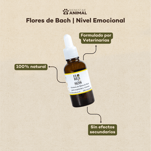 Flores de Bach para Perros — SOS Crisis - Bienestar Animal | By Flores de Paz