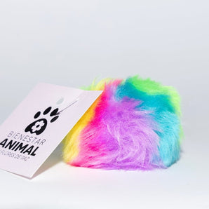 Juguete de Pelota Peluda - Gatos - Bienestar Animal | By Flores de Paz