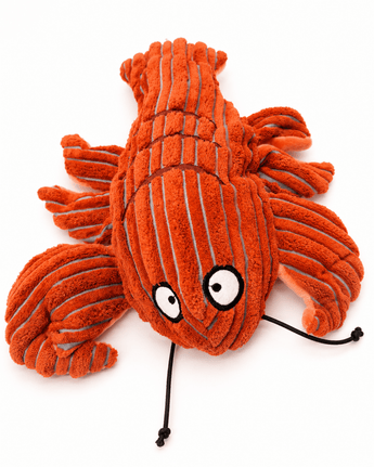 Langosta naranja de peluche - Bienestar Animal | By Flores de Paz