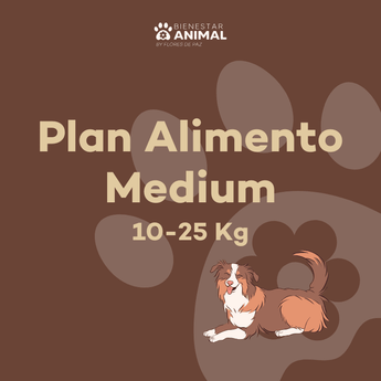 Plan Alimento Medium — Perros Medianos (10 - 25 kg) - Bienestar Animal | By Flores de Paz