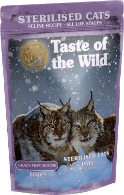 Taste of The Wild - para Gatos Esterilizado 85 gr - Bienestar Animal | By Flores de Paz