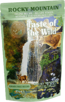 Taste of The Wild - Rocky Mountain para Gatos 85 gr - Bienestar Animal | By Flores de Paz