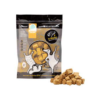 Tributo - Snack Original Receta Salmón - Para Perros y Gatos 100 g - Bienestar Animal | By Flores de Paz