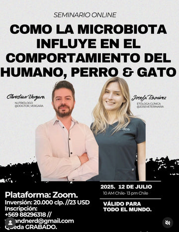Seminario microbiota que puede salvar tu salud mental!