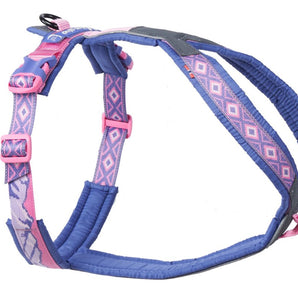 Arnés Perro Line Rachel Pohl Rosado/Morado - Non Stop Dogwear - Bienestar Animal | By Flores de Paz