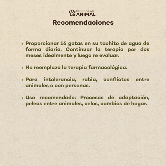 Flores de Bach para Perros — Conflictos y Adaptación - Bienestar Animal | By Flores de Paz