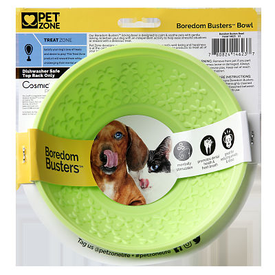 Green Licking Mat Bowl for dogs and cats - Stress treatment - Boredom busters bowl