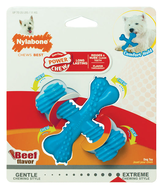 Bone X - Meat Flavor Size S puppies or small dogs Nylabone