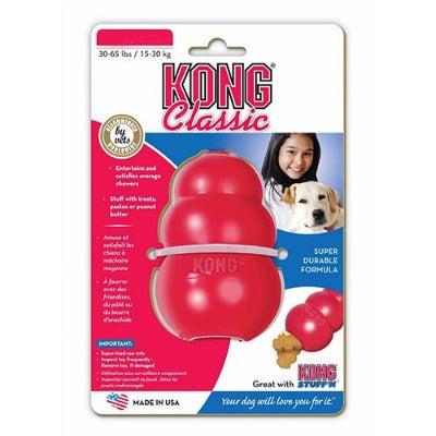 Kong Classic M- L -XL -XXL- Emotional and cognitive toy Low anxieties and stress